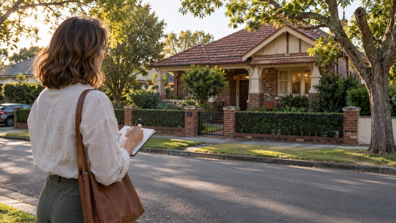 Queensland home considered by a buyer during pre-purchase research
