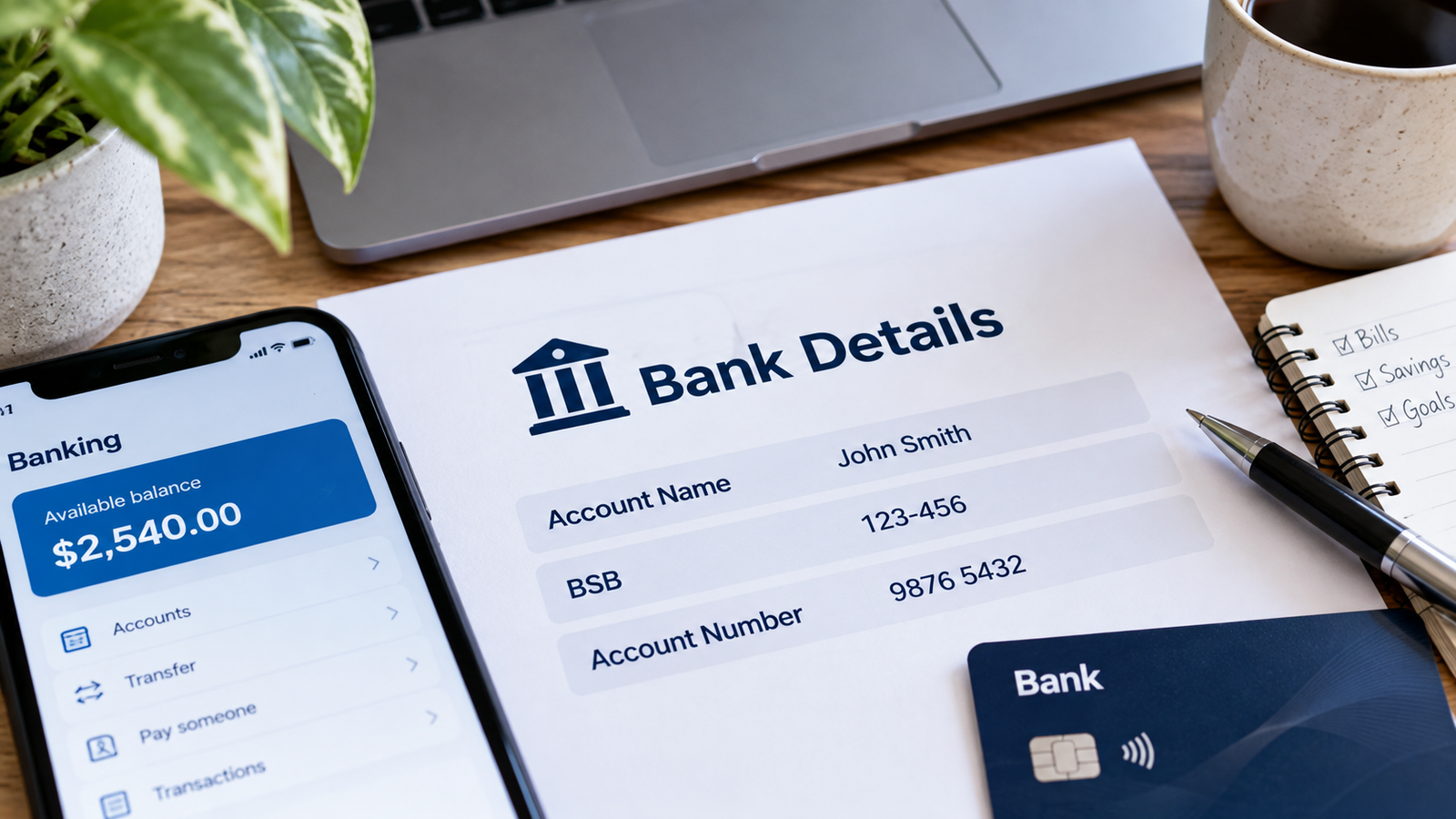 Bank Details
