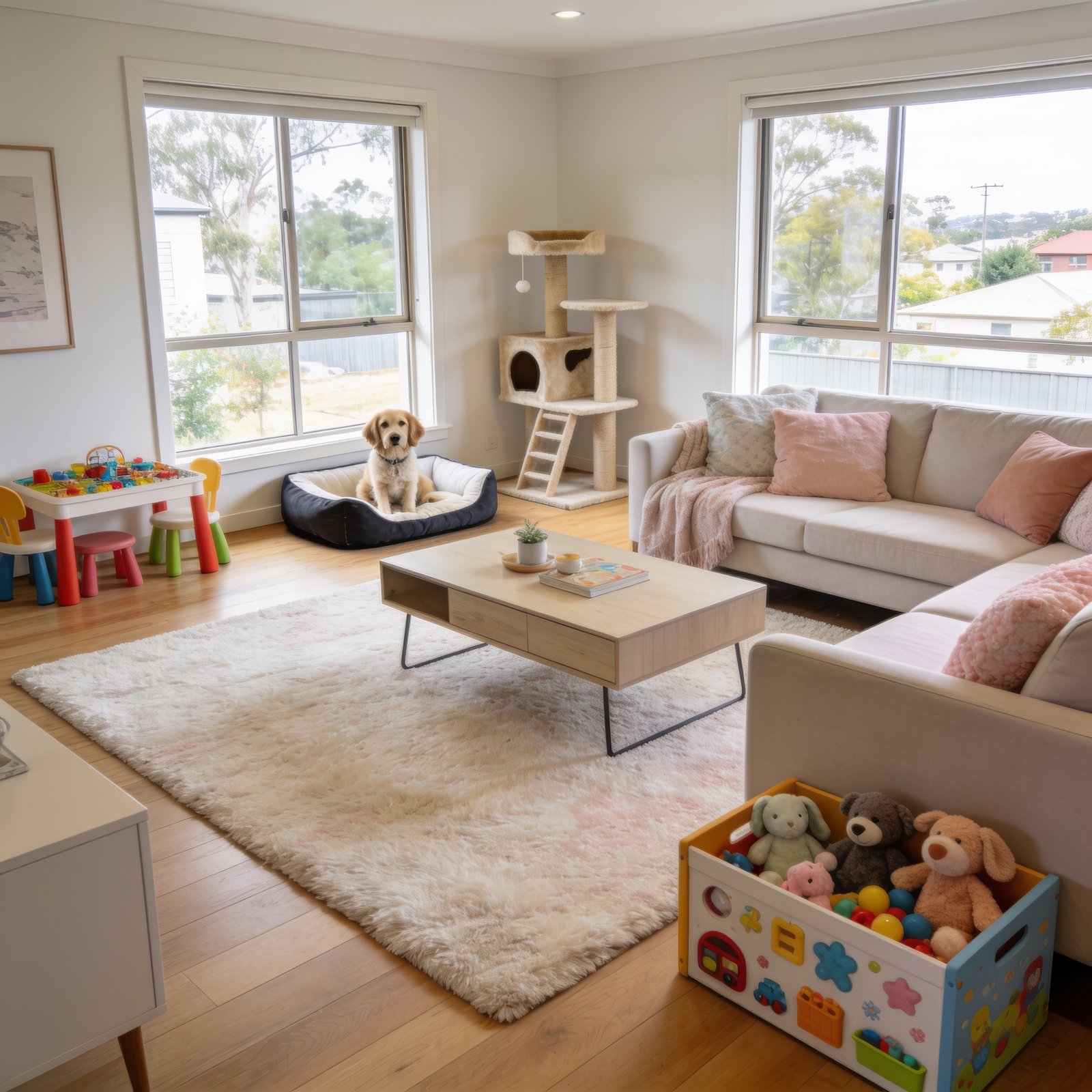 How to introduce a pet to a home with small children