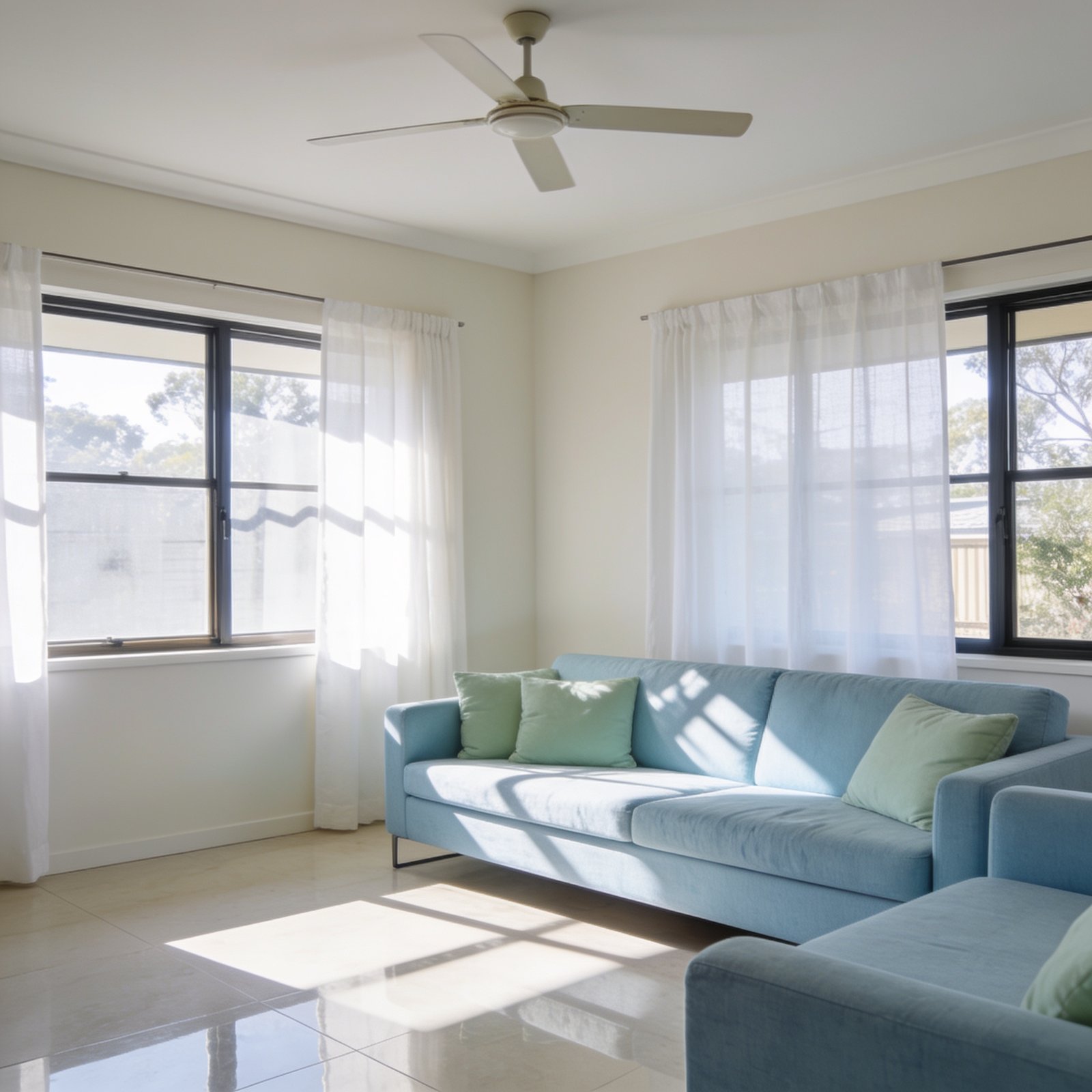 How to make a west facing room cooler in summer