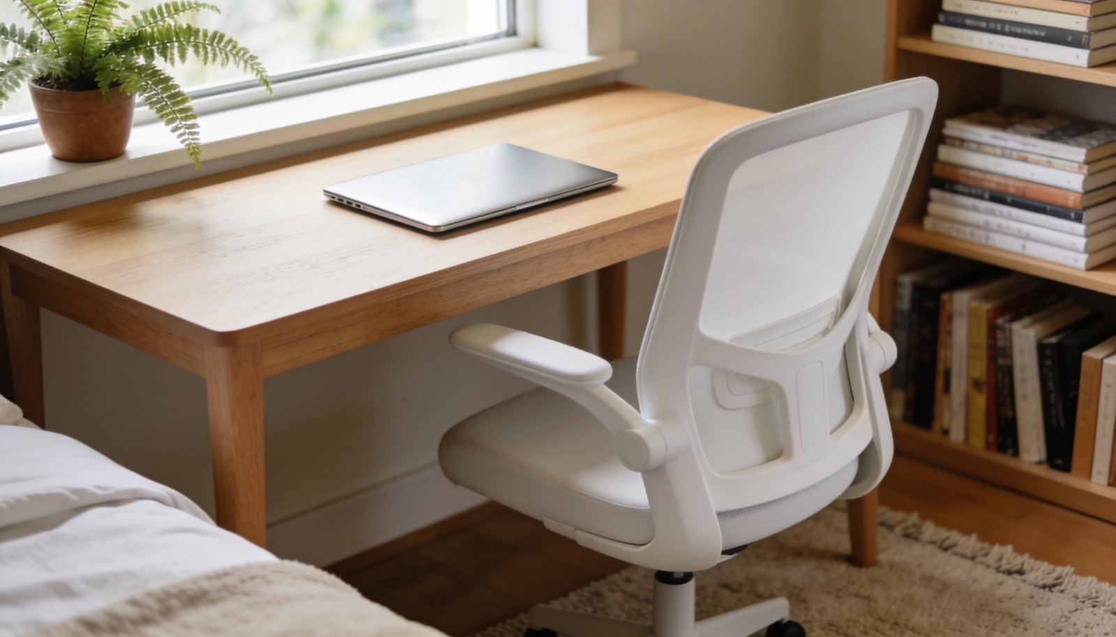 How to set up a home office in a bedroom corner