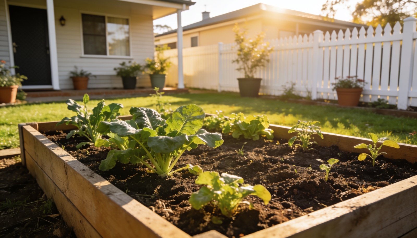 How to stop a garden bed washing out in heavy rain