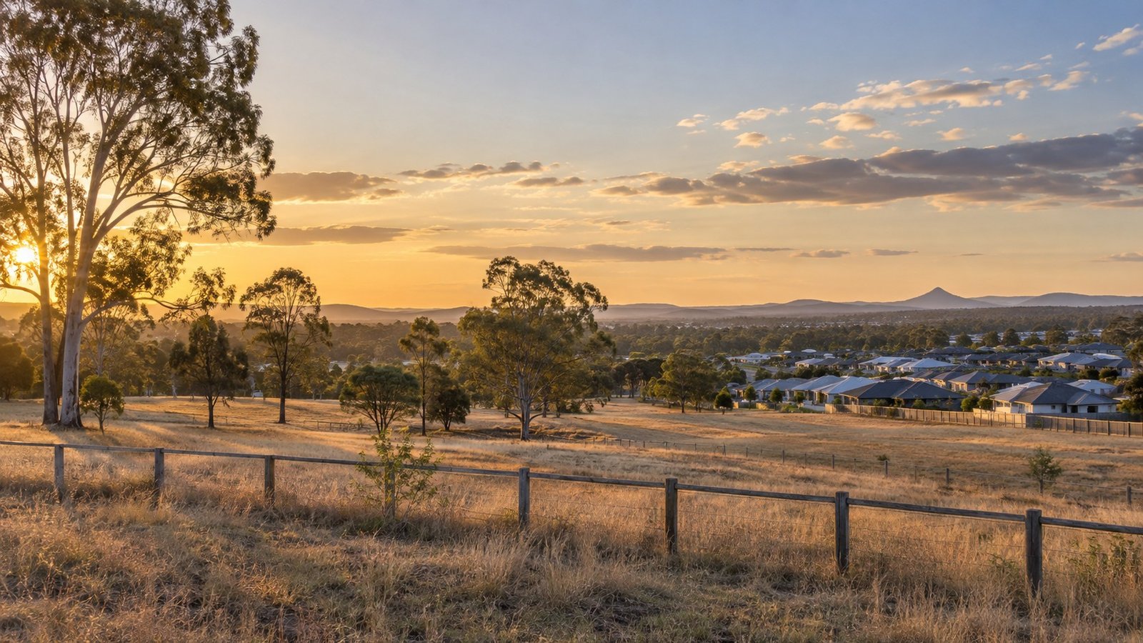 Semi-rural acreage properties meeting master-planned housing in South East Queensland