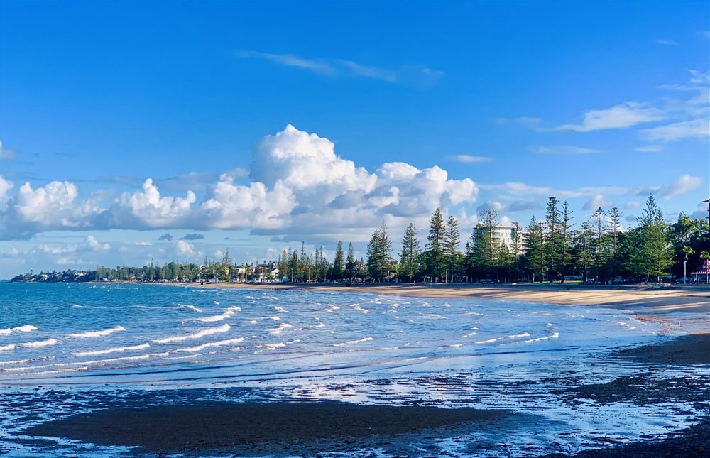 Suttons Beach at Redcliffe in the Moreton Bay region