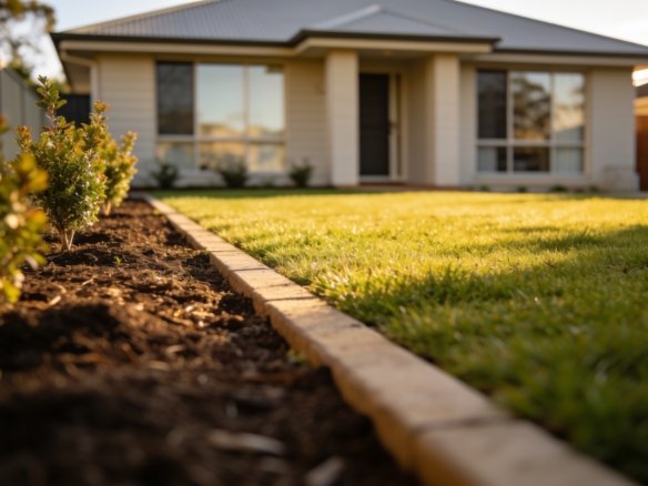 How to install a low-maintenance mulch cover for Brisbane lawns