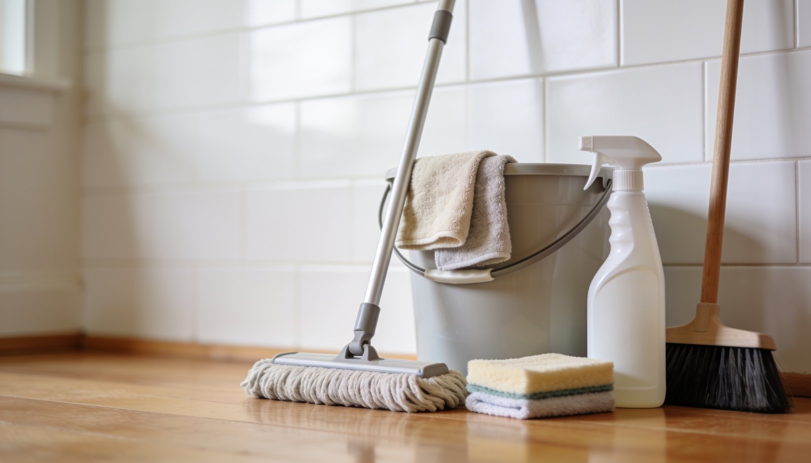 How to set up a safe storage area for cleaning chemicals