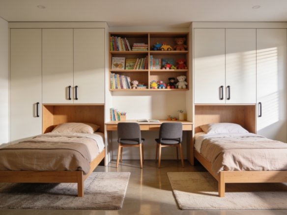 How to set up a shared bedroom for two children