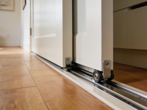 How to stop a sliding door from jumping its track