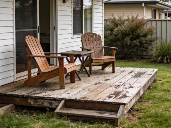 How to tell if a timber deck needs resealing