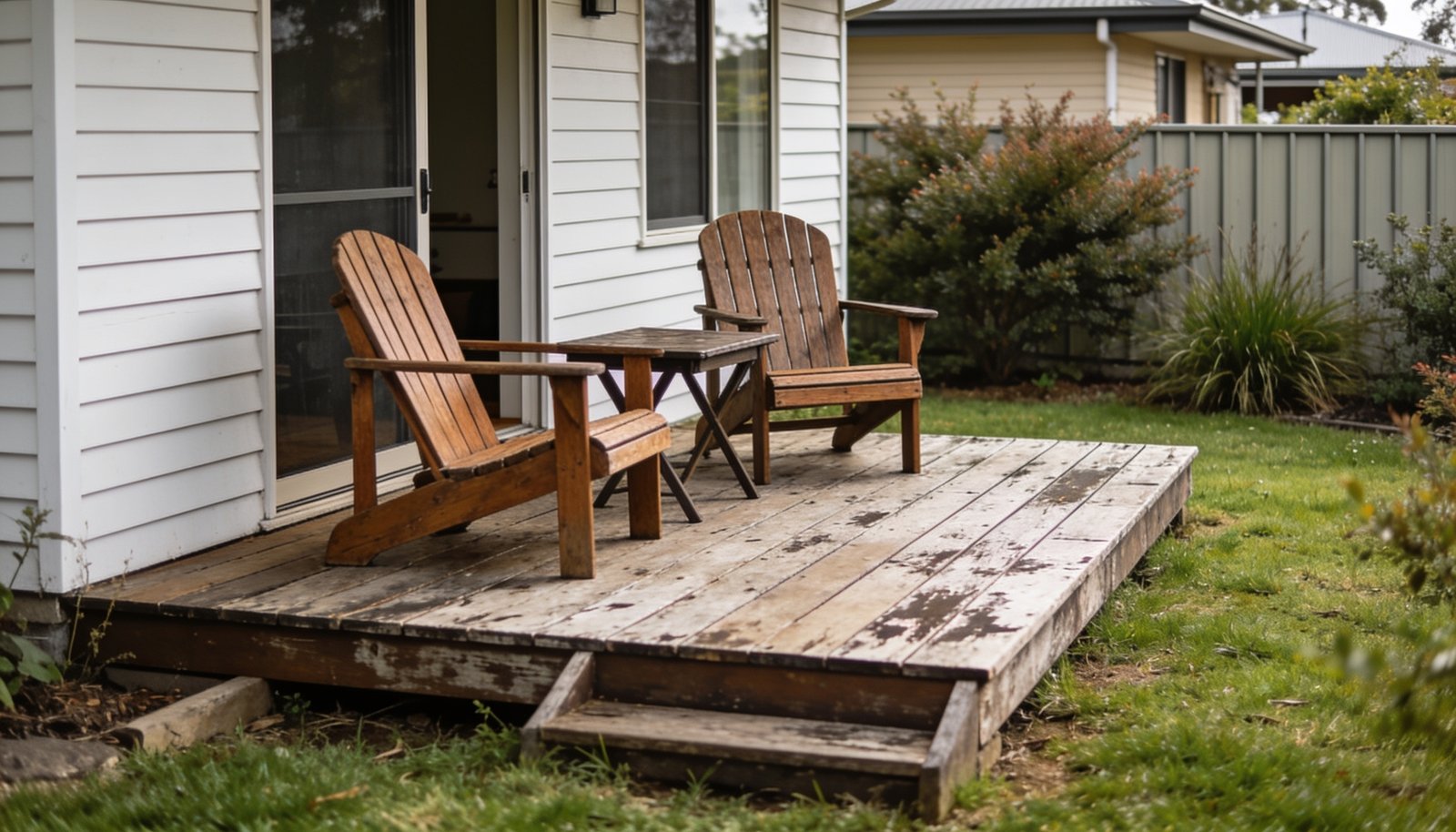 How to tell if a timber deck needs resealing